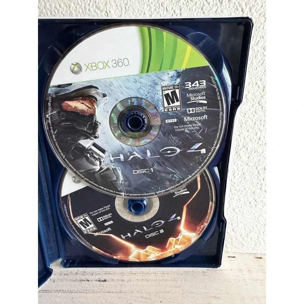 Halo 4 Limited Collector's Edition Steelbook for Xbox 360 Game Included‎